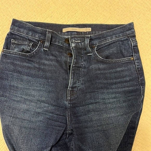 HIDSON HOLLY REA HIGH WAIST. UTTON DOWN JEANS - Picture 2 of 6